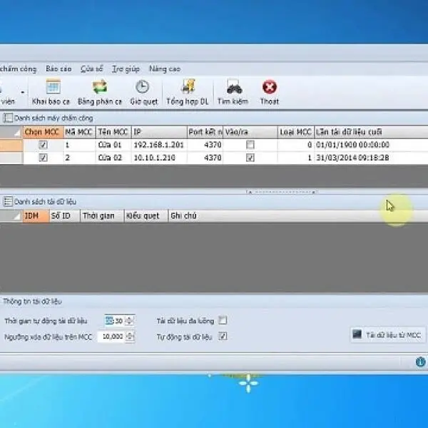 Code kết nối máy chấm công bằng C#?