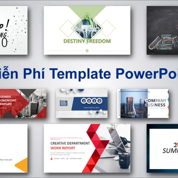 Tải miễn phí mẫu thiết kế PowerPoint 3D đẹp miễn phí | PowerPoint Template Free download 2021