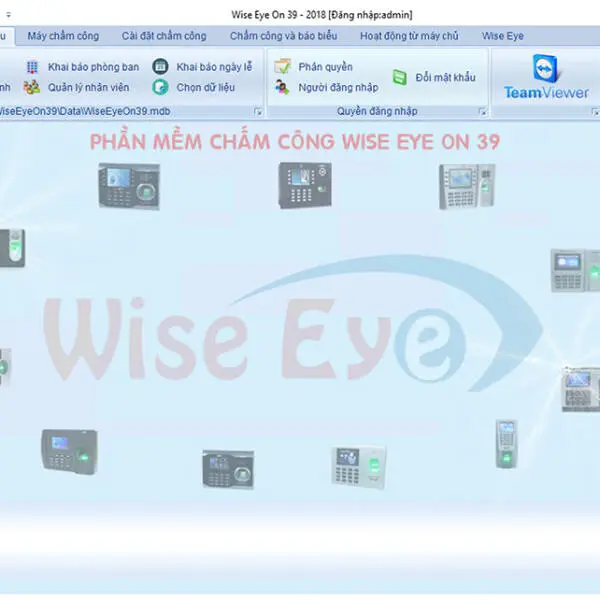[TẢI VỀ] Phần mềm chấm công WiseEye On 3.9 [phiên bản mới nhất]