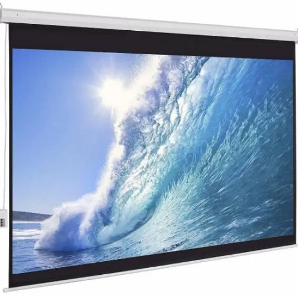 Màn Chiếu Điện 150 inch Giá Rẻ – Thiết Bị máy Chiếu chất Lượng